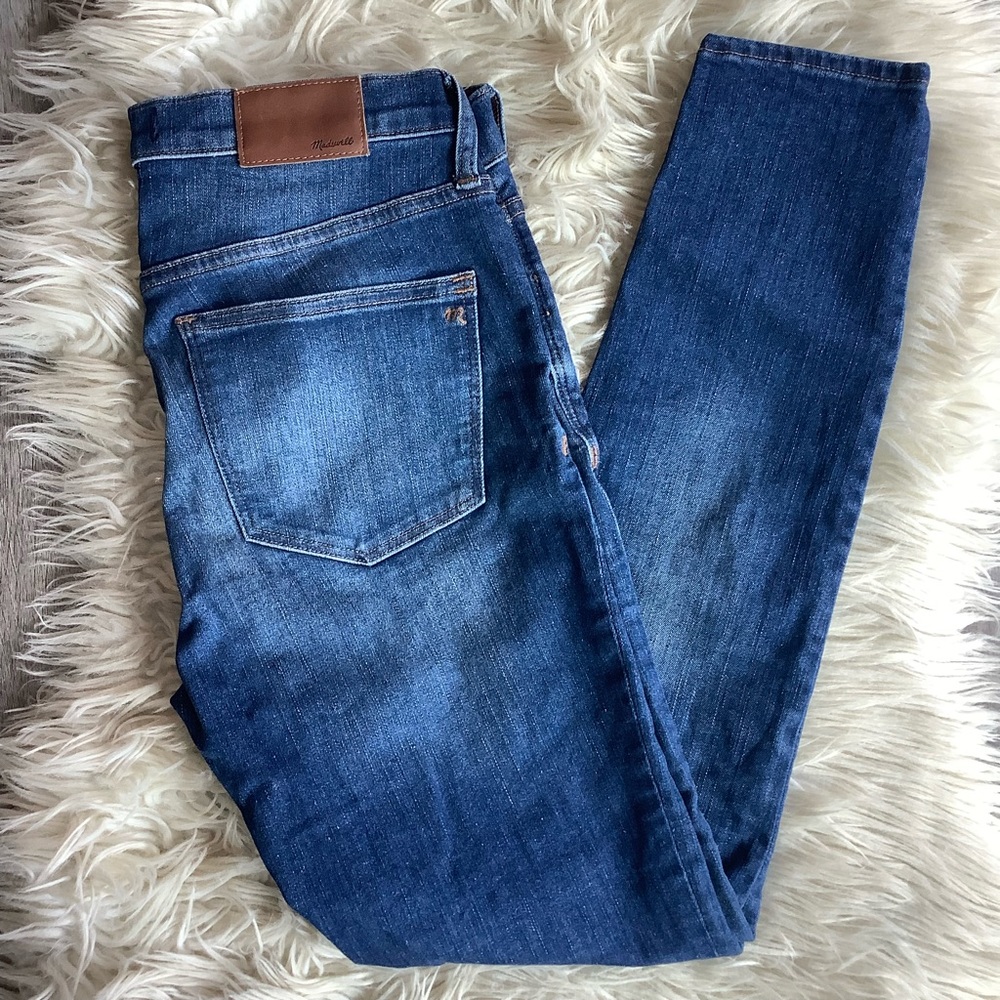 Madewell Blue Skinny Jeans